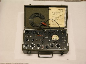 In May, Biddittu, a retired Army technician, joins his assistants to show the chapter a precious and still working U.S. Army tube tester dating back to October 30, 1946.
